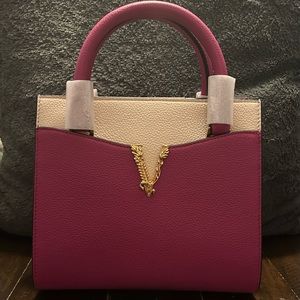 Versace Virtus Top Handle Crossbody